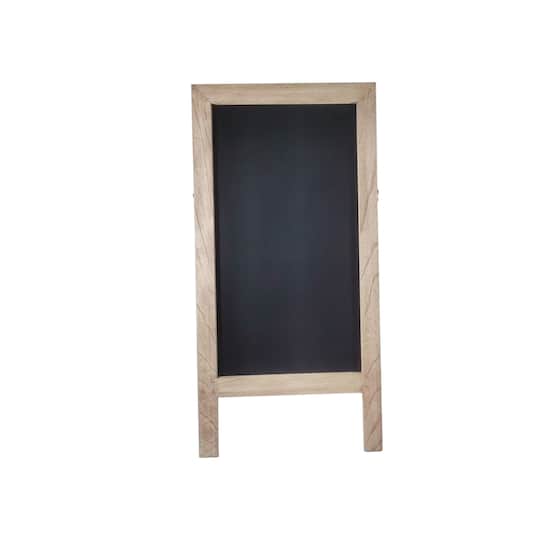 16.25" x 31.75" Wood Grain Folding Chalkboard by B2C™